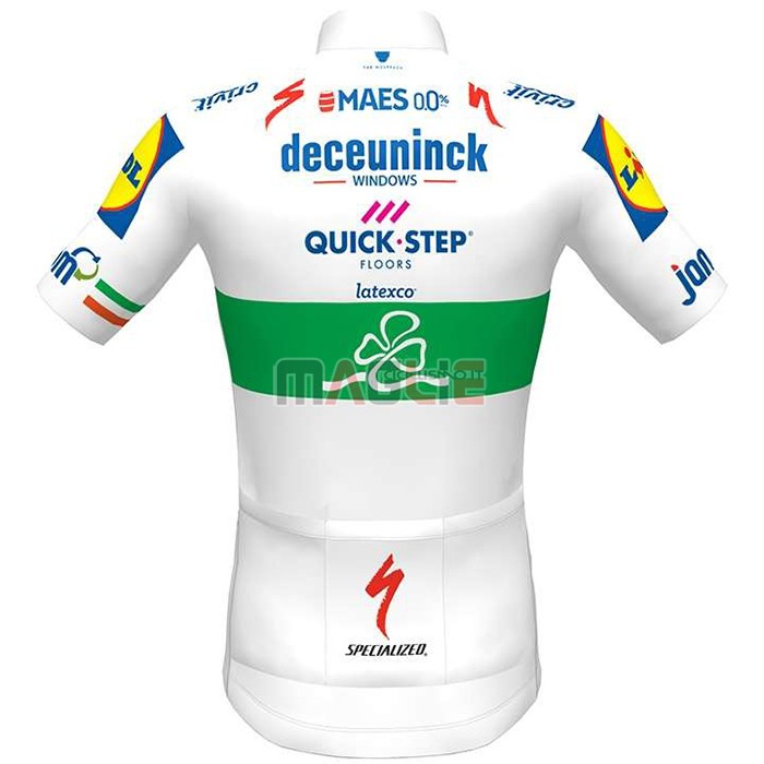 Maglia Deceuninck Quick Step Manica Corta 2020 Campione Irlanda